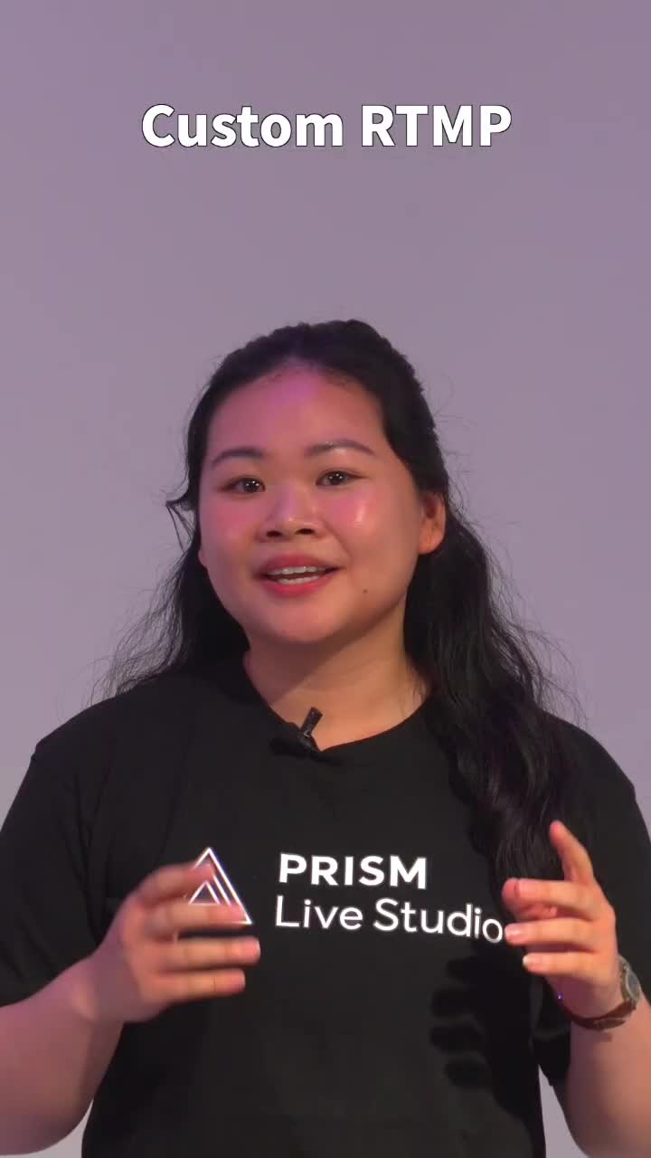 Custom RTMP settings in PRISM Live | PRISM Live Studio (@prismlivestudio)