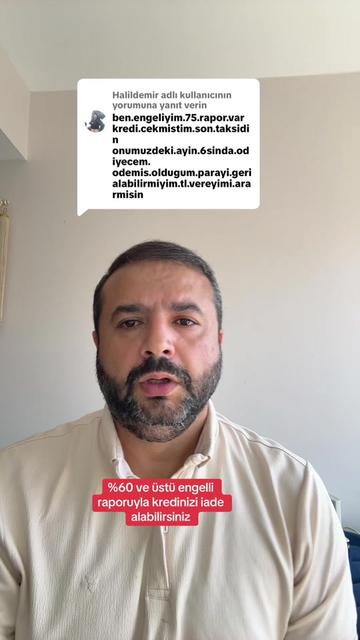 @Kredini geri almak istermisin