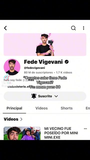 @fede vigevani videos