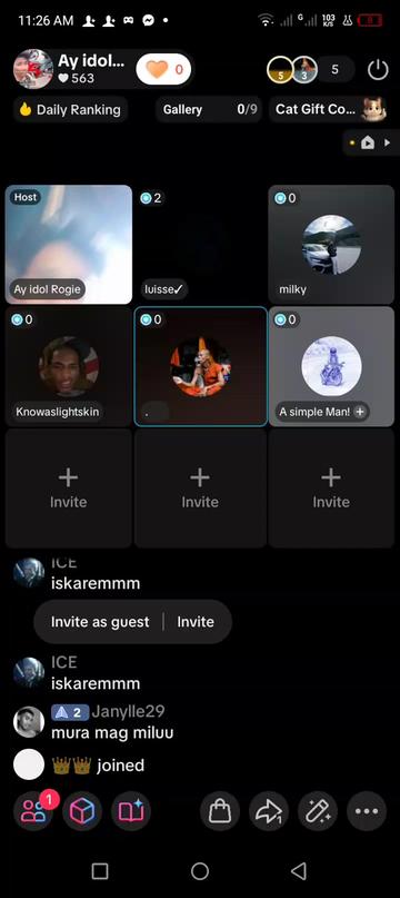 @Ay idol Rogie