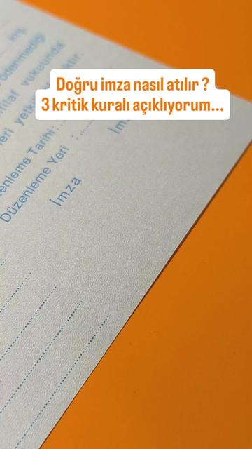 @İmza Rehberi