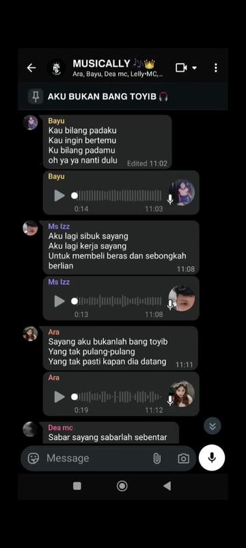 @MUSICALLY GRUP