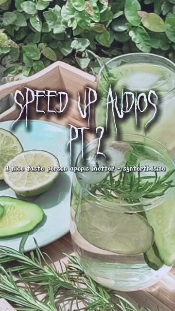 @Speed up Audios<3
