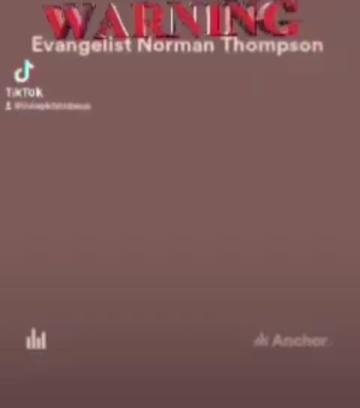 @Evangelist Norman Thompson