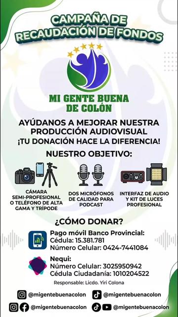 @MI GENTE BUENA DE COLÓN