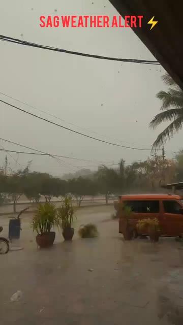 @SAG WEATHER ALERT ⚡