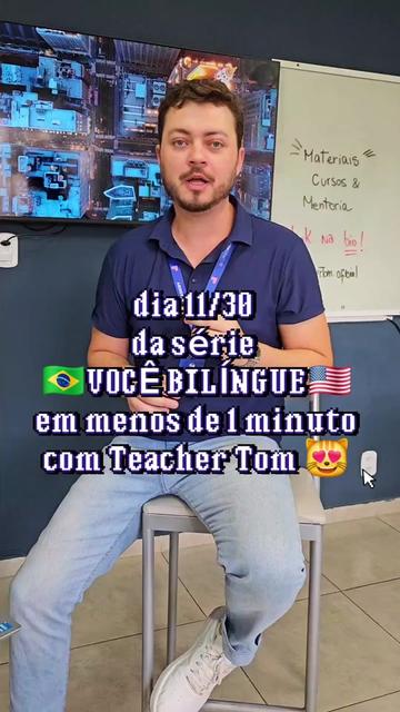 @Tom &bull; English Teacher