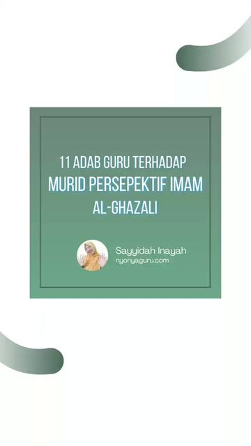 @Sayyidah Inayah ▪️Guru SD