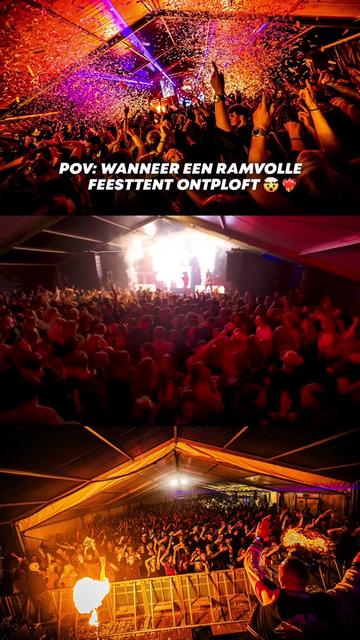 @Feest in de tent