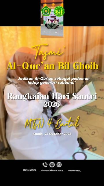 @MTs Negeri 4 Bantul