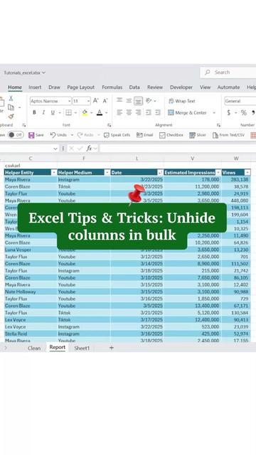 @Excel Tutorials