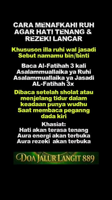 @Doa Jalur Langit