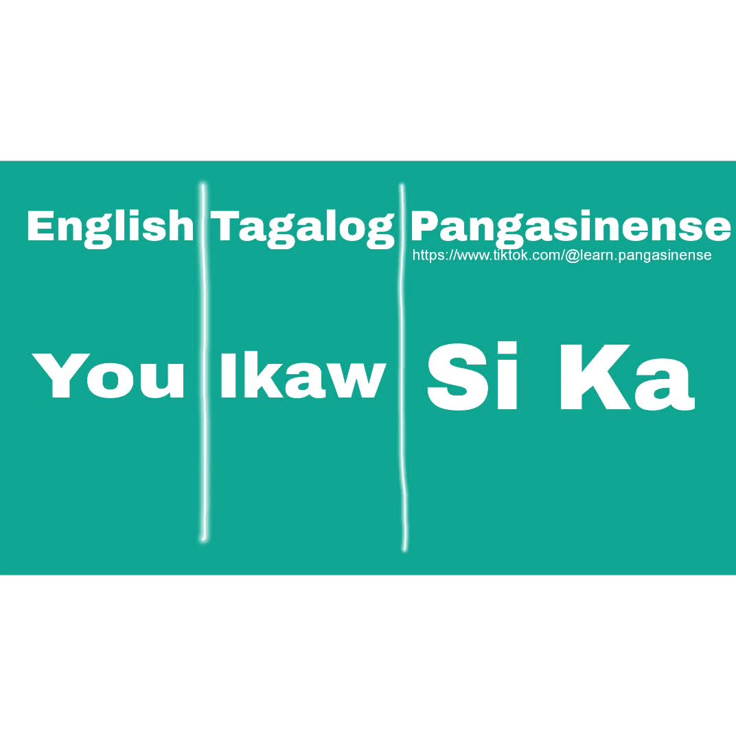 @Pangasinense Language