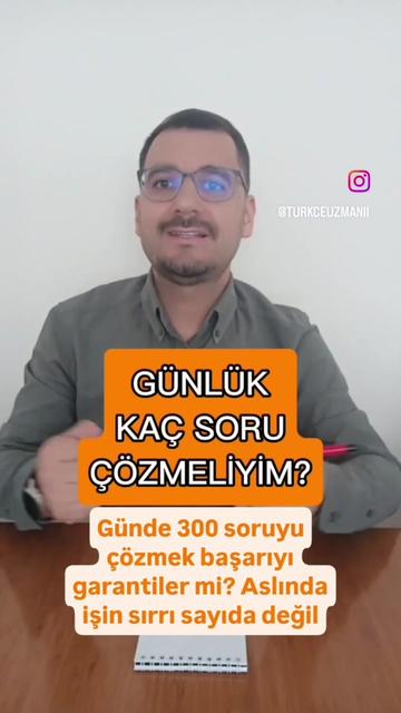 @Türkçe Uzmanı I Soru Yazarı