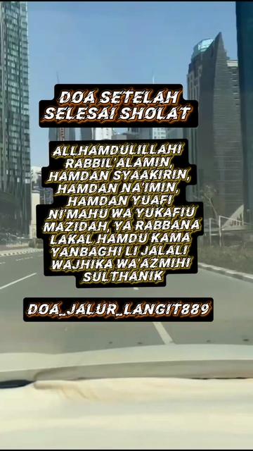 @Doa Jalur Langit