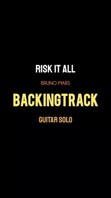 @Vidguitar Backingtrack