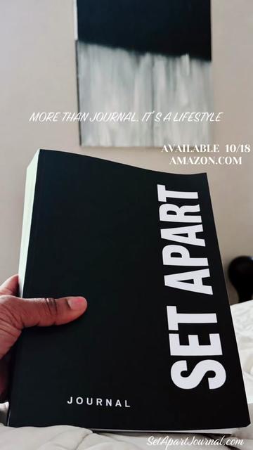 @SET APART JOURNAL