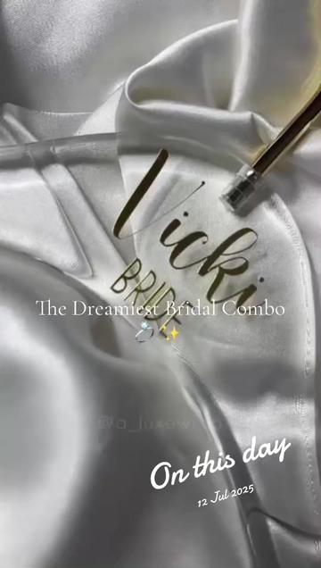@A Luxe Wrap • Bespoke Bridal