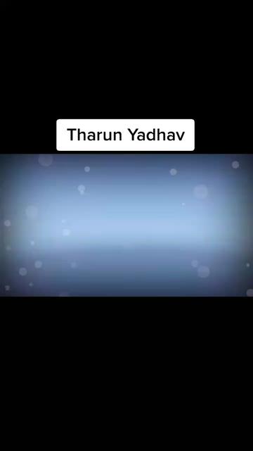 @Tharun Yadav