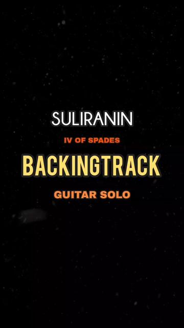 @Vidguitar Backingtrack
