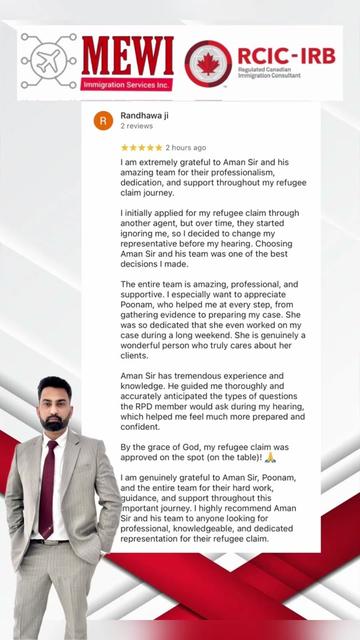@Aman Singh - RCIC IRB 🇨🇦
