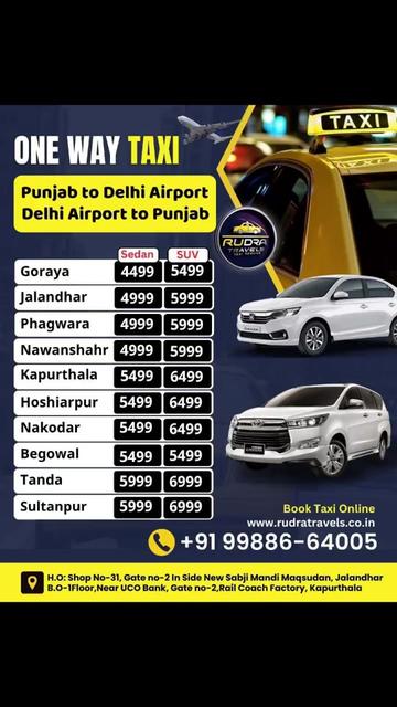 @One Way Taxi Airport