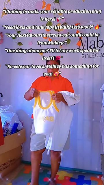 @Mabley clothing brand back up