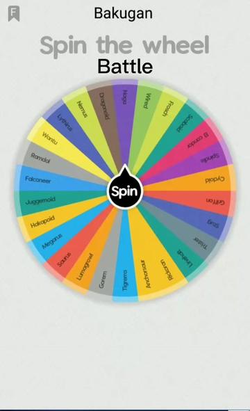 @Spin The Wheel Anime Series