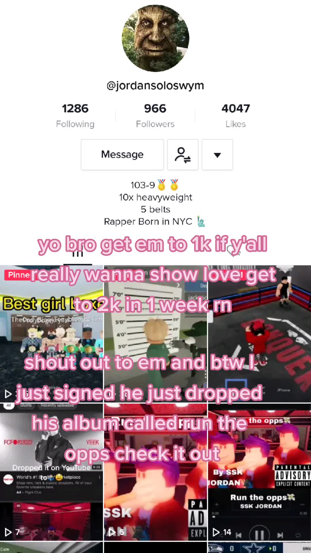 @SSK YGZ verified rapper[☑️]
