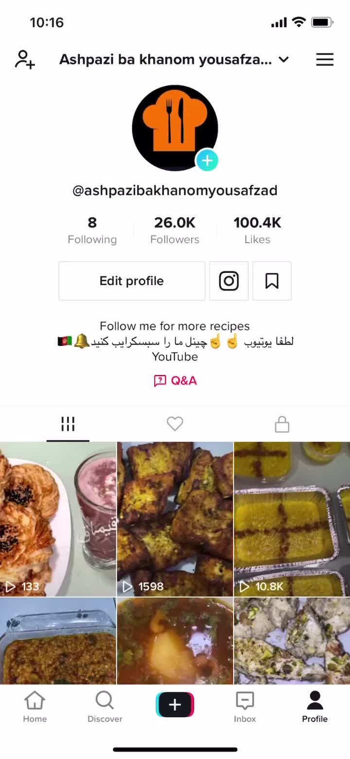 @Ashpazi ba khanom yousafzad 🍽