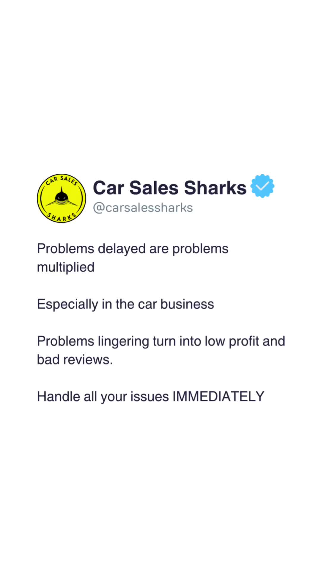@Car Sales Sharks