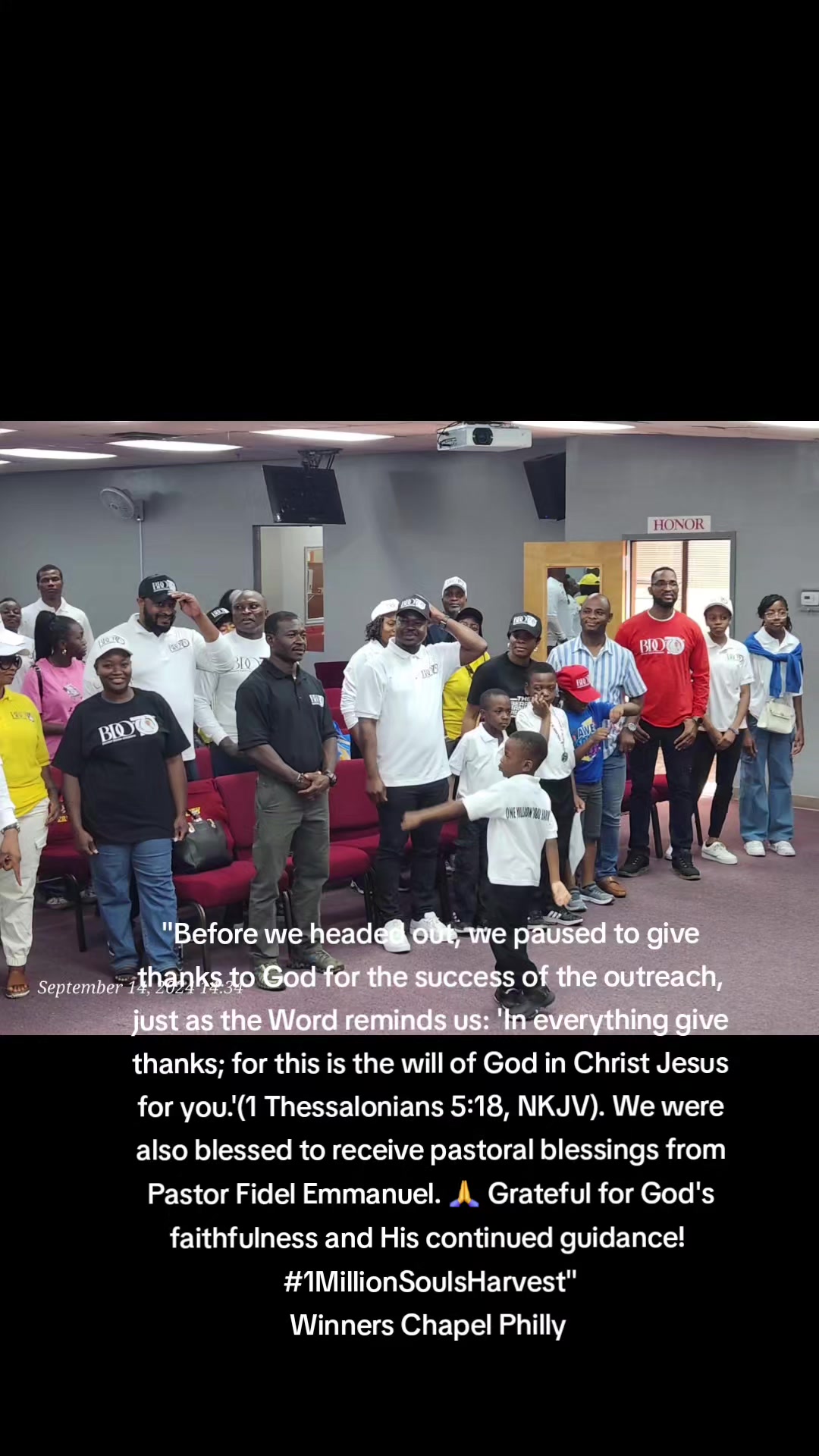 @Winners Chapel Philadelphia