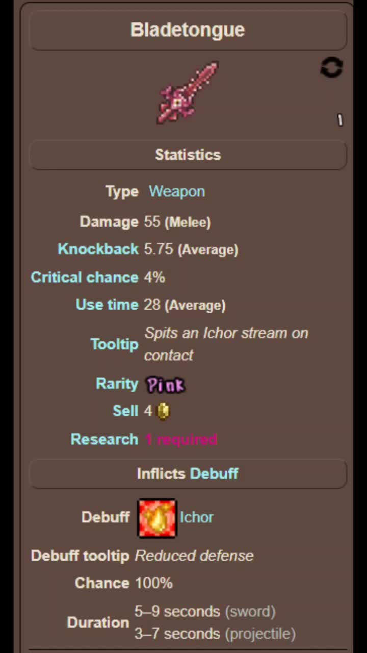 @Terraria Weapons Showcase