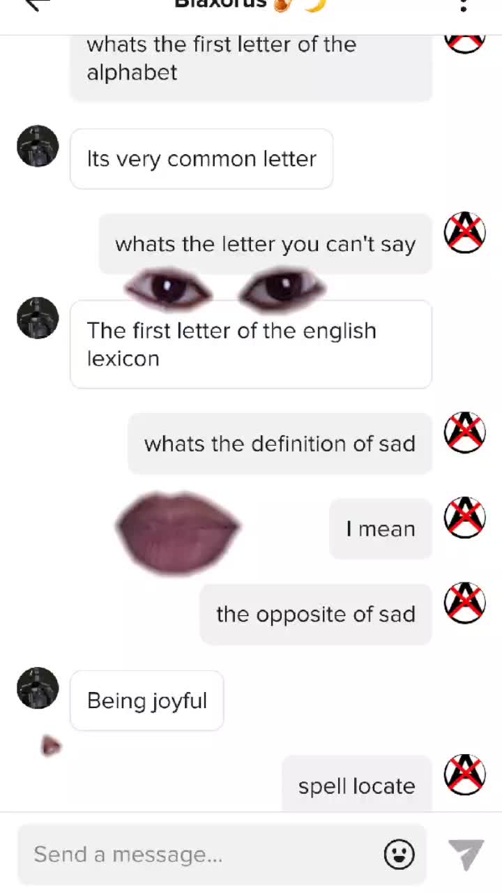 @Don’t say a!