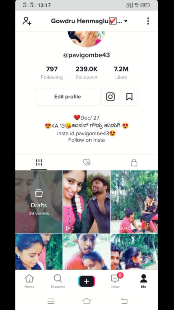 @Gowdru Henmaglu☑️😍
