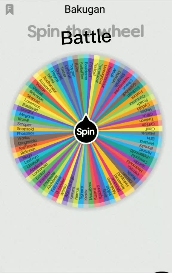 @Spin The Wheel Anime Series