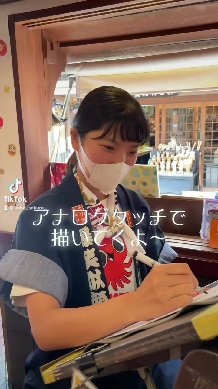 @京都の爆笑似顔絵屋さん