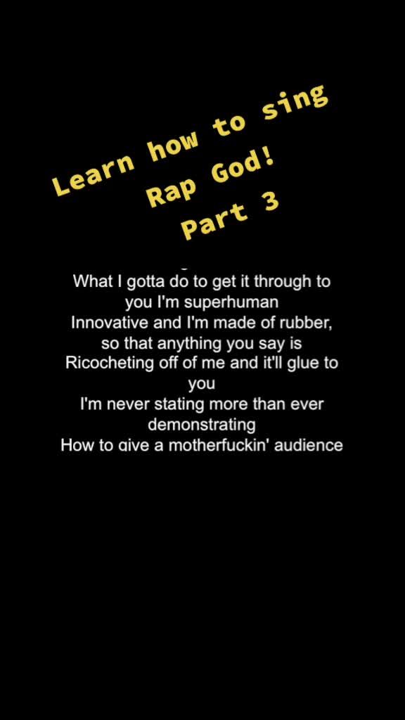 @Learn How To Sing Eminem