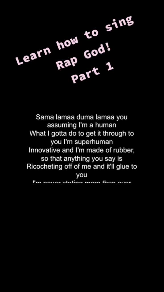 @Learn How To Sing Eminem