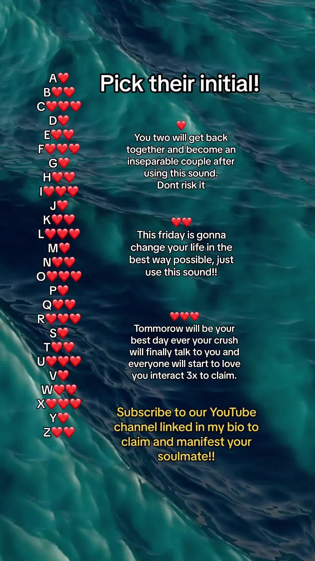 @Attract Your Soulmate 🥰