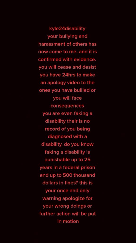 @I get bullies of tiktok banned
