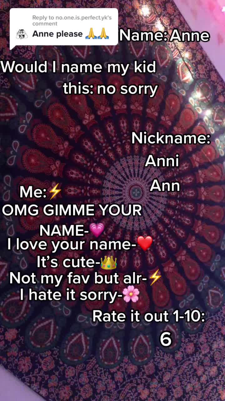 @Rating Names 😃
