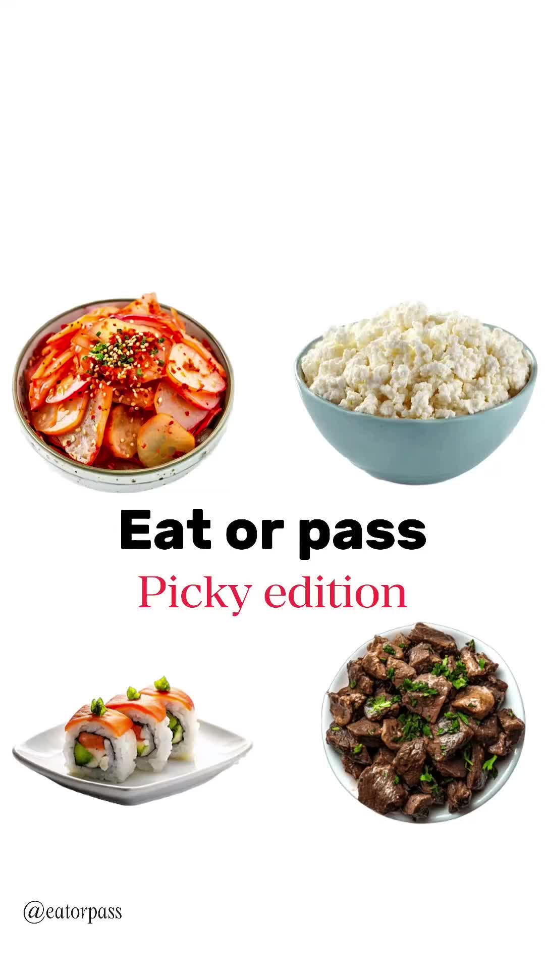 @Eat or Pass