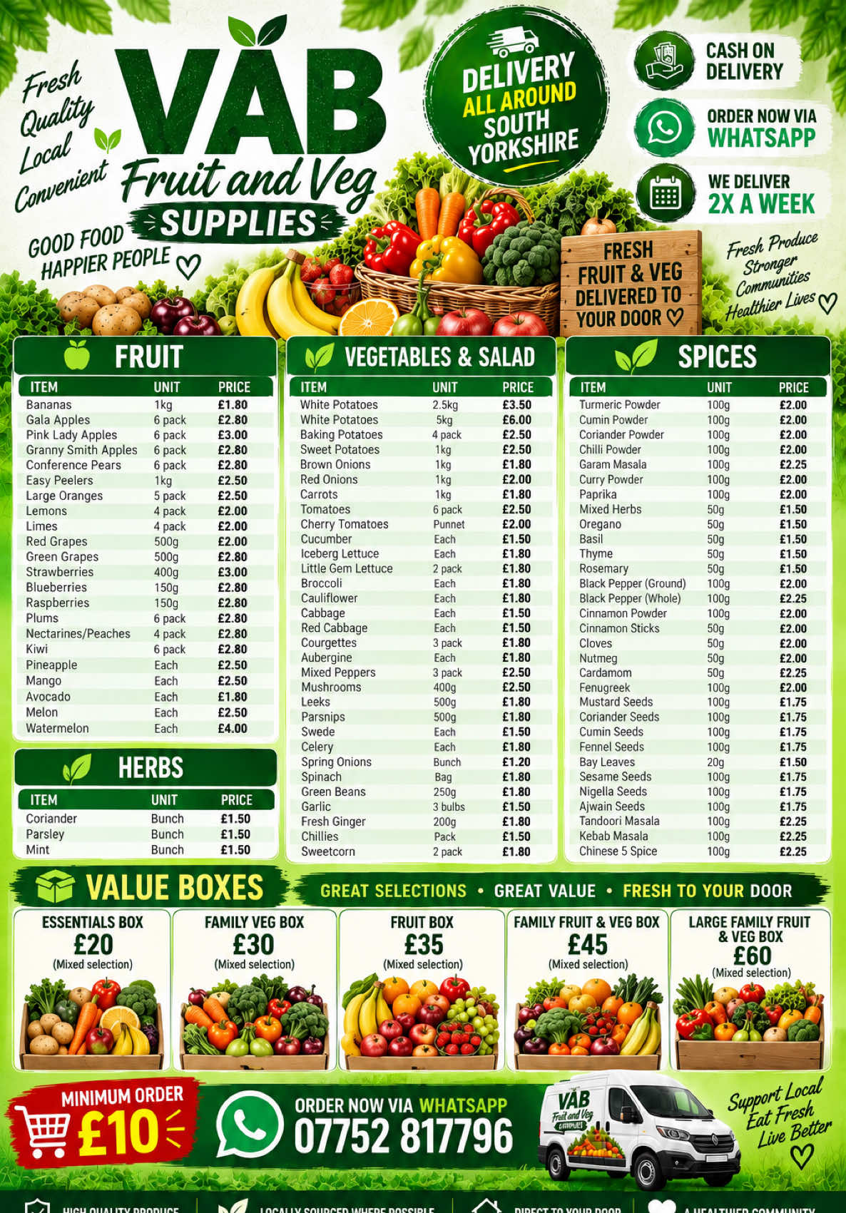 @VAB FRUIT & VEG DELIVERIES