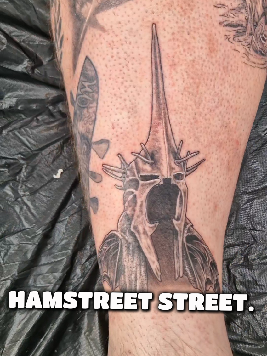 @Crying King Tattoos