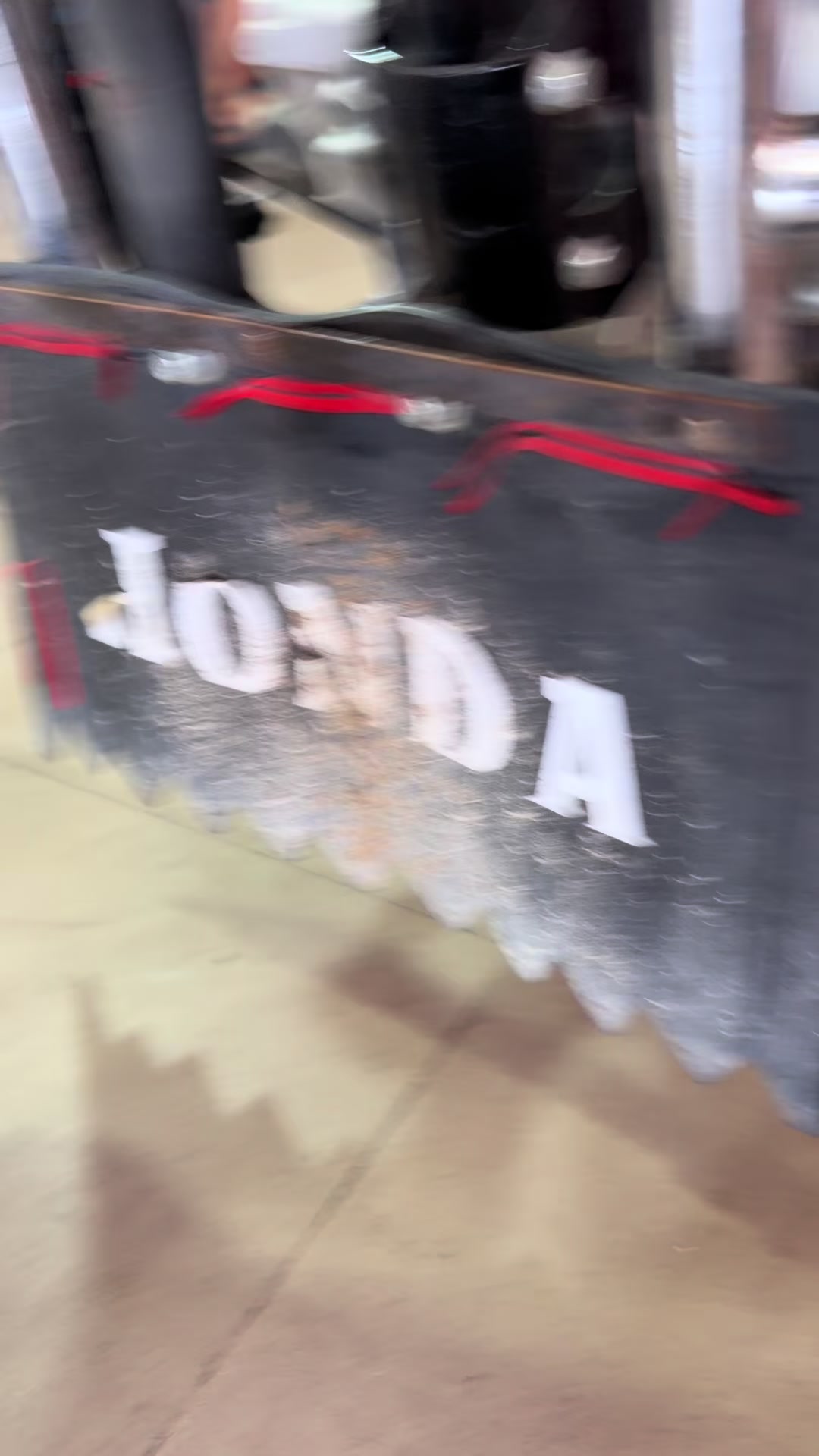 @Honda workshop officials