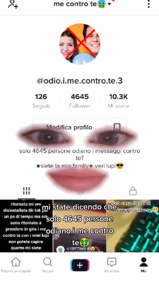 @me contro te🤮