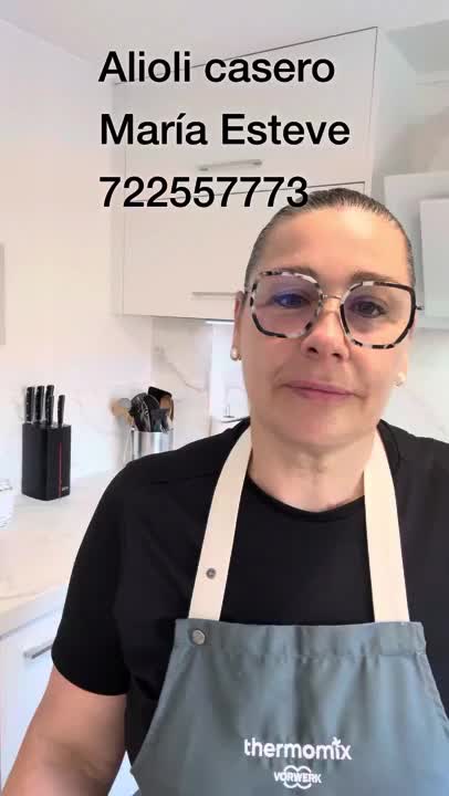 @Mar&iacute;a Esteve con Thermomix