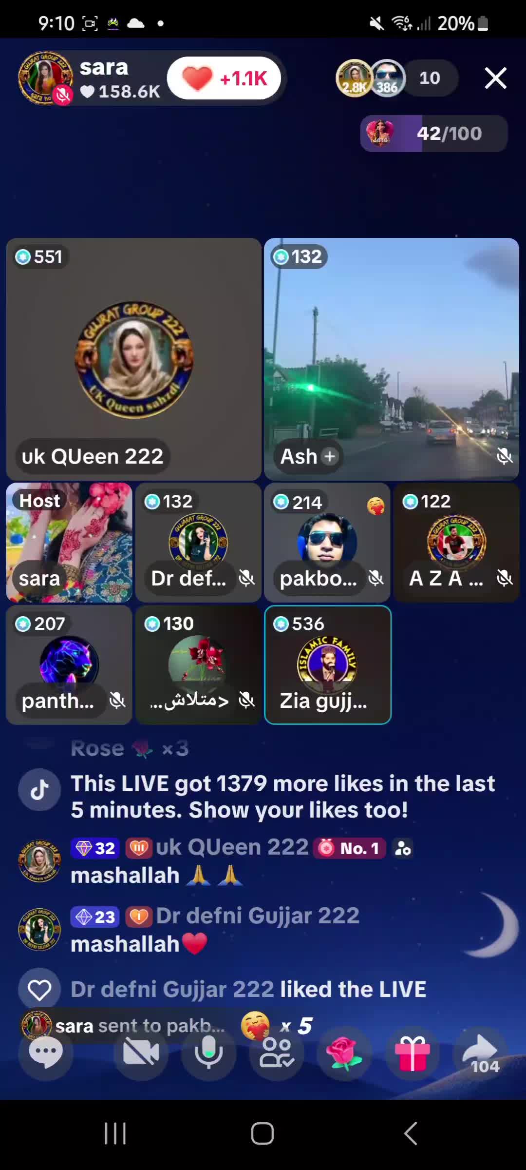 @uk QUeen 222