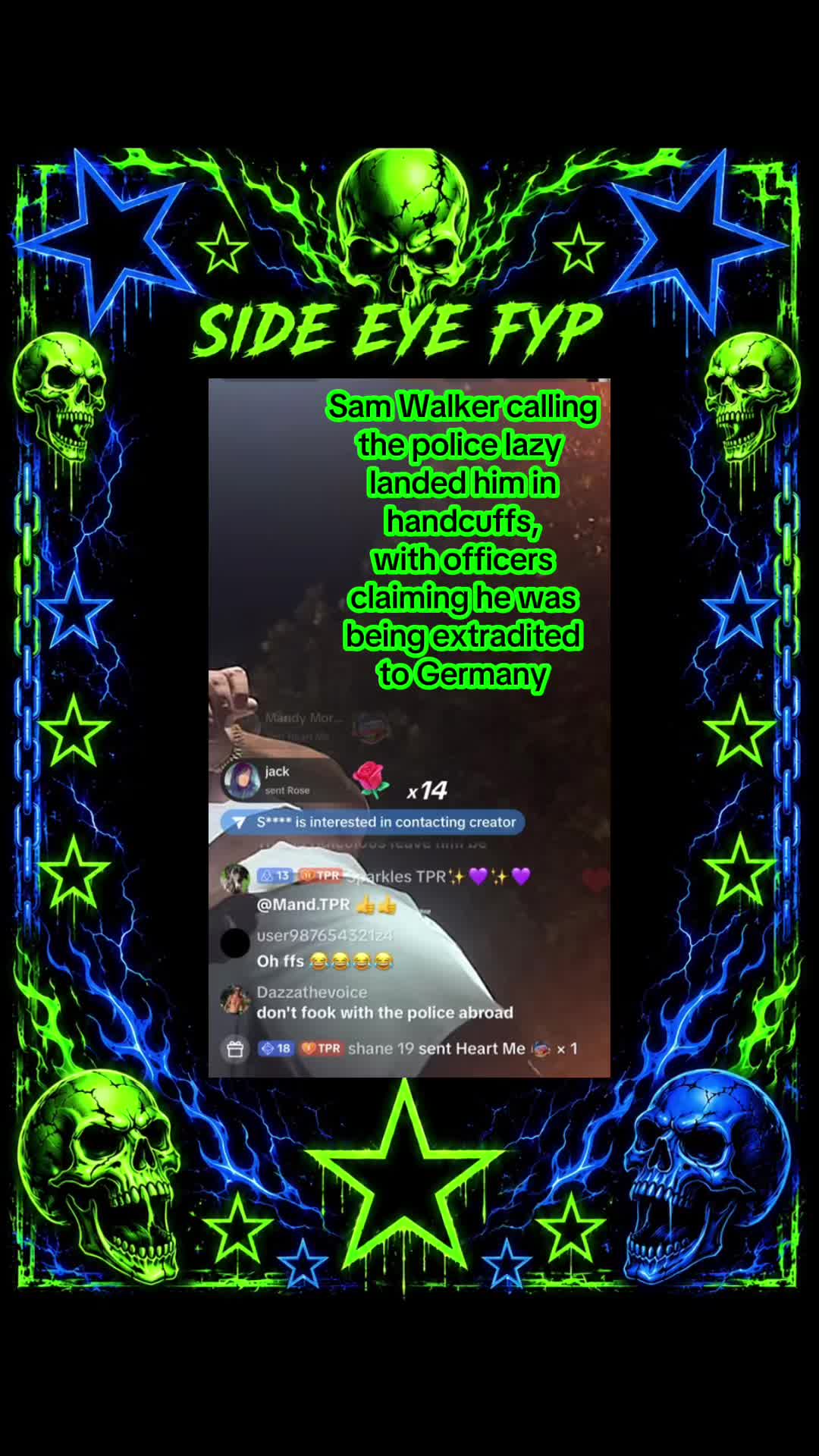 @Side Eye FYP (๐๐๐ซ๐ซ๐ฒ)๐๐ค
